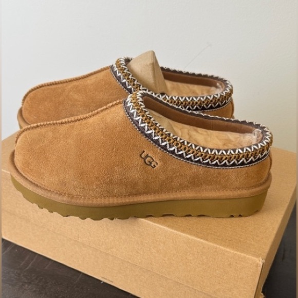 UGG Shoes - UGG TASMAN SUEDE SLIPPERS